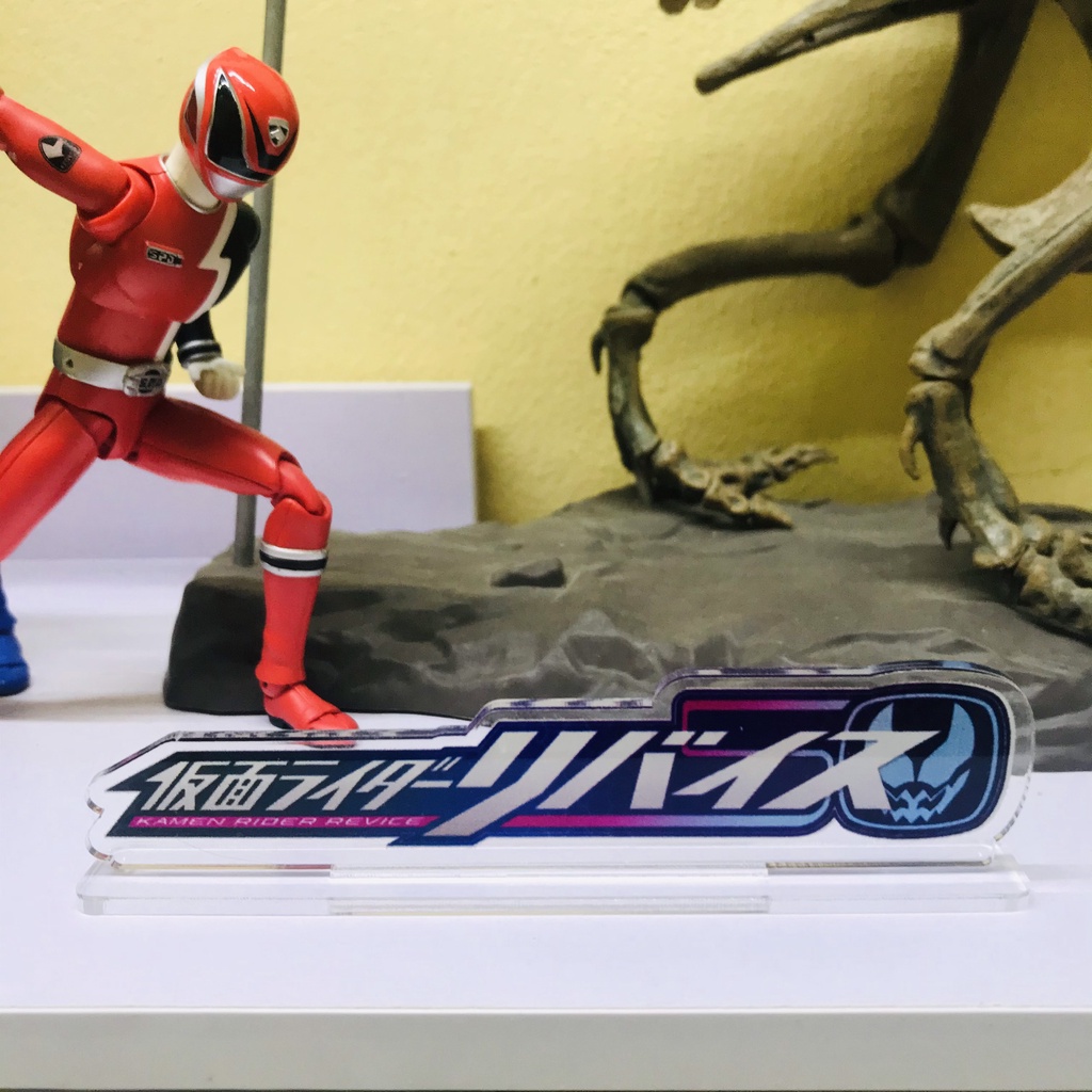 Mô Hình Standee Logo Mica Kamen Rider, Nhiều Mẫu, In Nét, Màu Sắc Đẹp