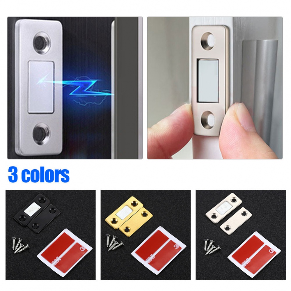 Dụng cụ hút nam châm gắn cửa tủ không cần khoan mới