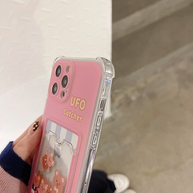 Ốp lưng IPhone  trong túi đựng thẻ ảnh UFO 6/6s/6plus/6splus/7/7plus/8/8plus/xs/11/12/13/14/Pro/Plus/Promax TT9