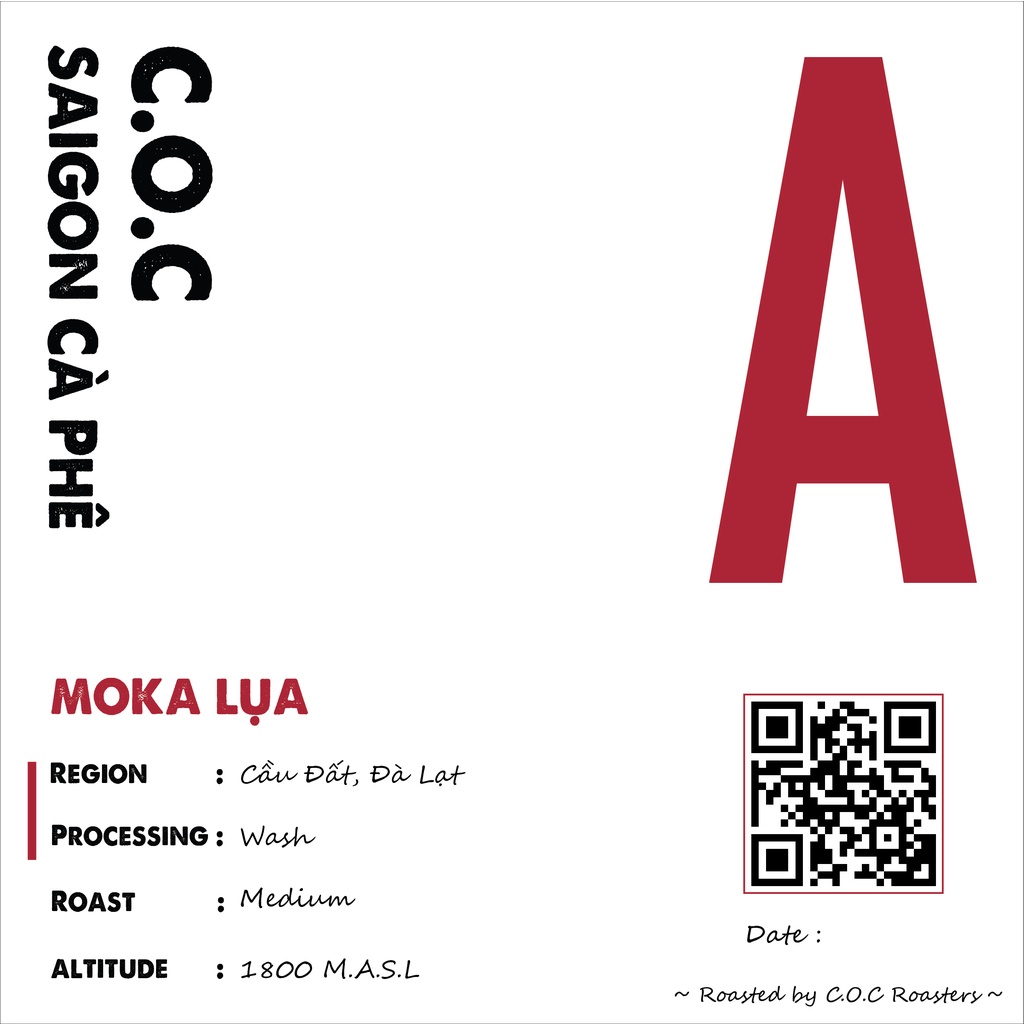 Moka Lụa - Cà Phê Arabica ủ Cold brew Pour Over