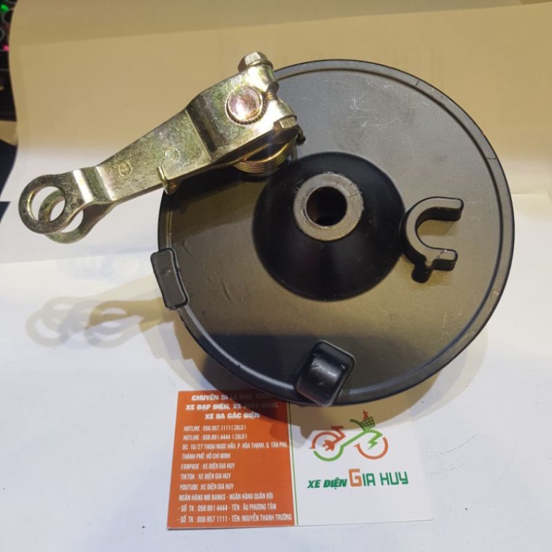 MÁ BỐ THẮNG CĂM ,MÂM TRƯỚC MÁ THẮNG TRƯỚC LỚN 125 XE ĐẠP ĐIỆN XE ĐẠP ĐIỆN HUY