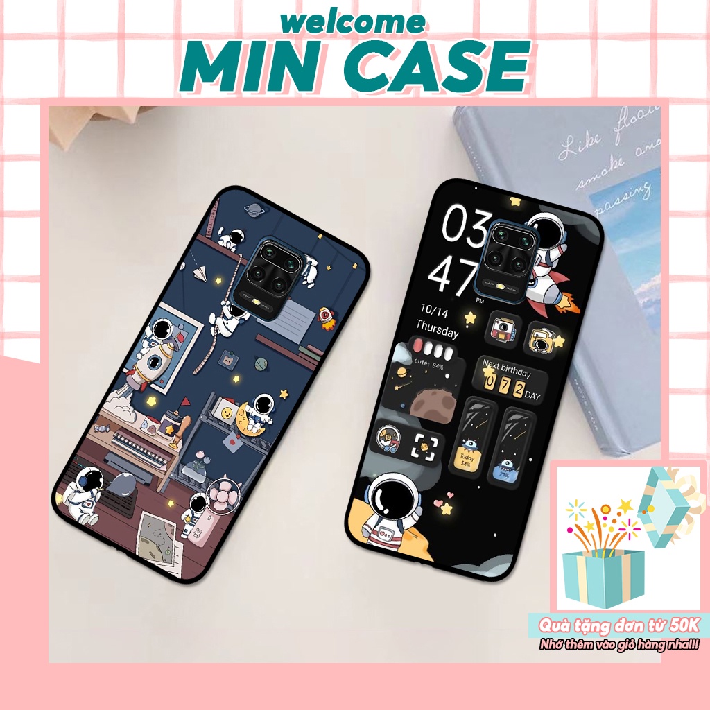 Ốp Lưng Xiaomi REDMI NOTE 9/ NOTE 9S/ NOTE 9 PRO hình phi hành gia, vũ trụ dễ thương RẺ BỀN ĐẸP