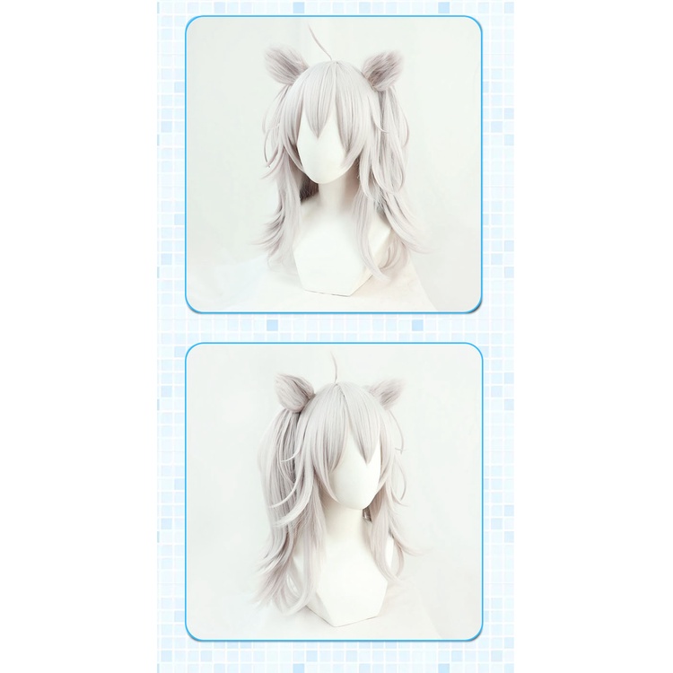 Tóc Giả Hóa Trang Freeman Vtuber Hololive Shishiro Botan Bằng Sợi Tổng Hợp Chịu Nhiệt