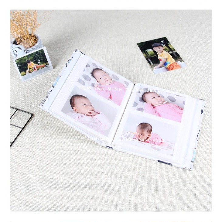 Album ảnh bìa vải đựng 200 ảnh 9x13 nhiều mẫu đẹp