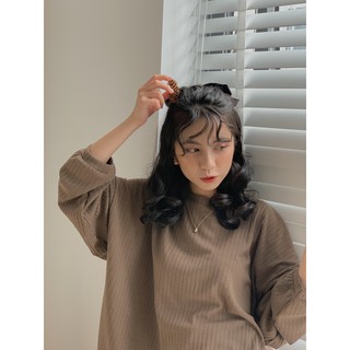 Áo pull gân dệt tay bo TKP121 1994CLOSET