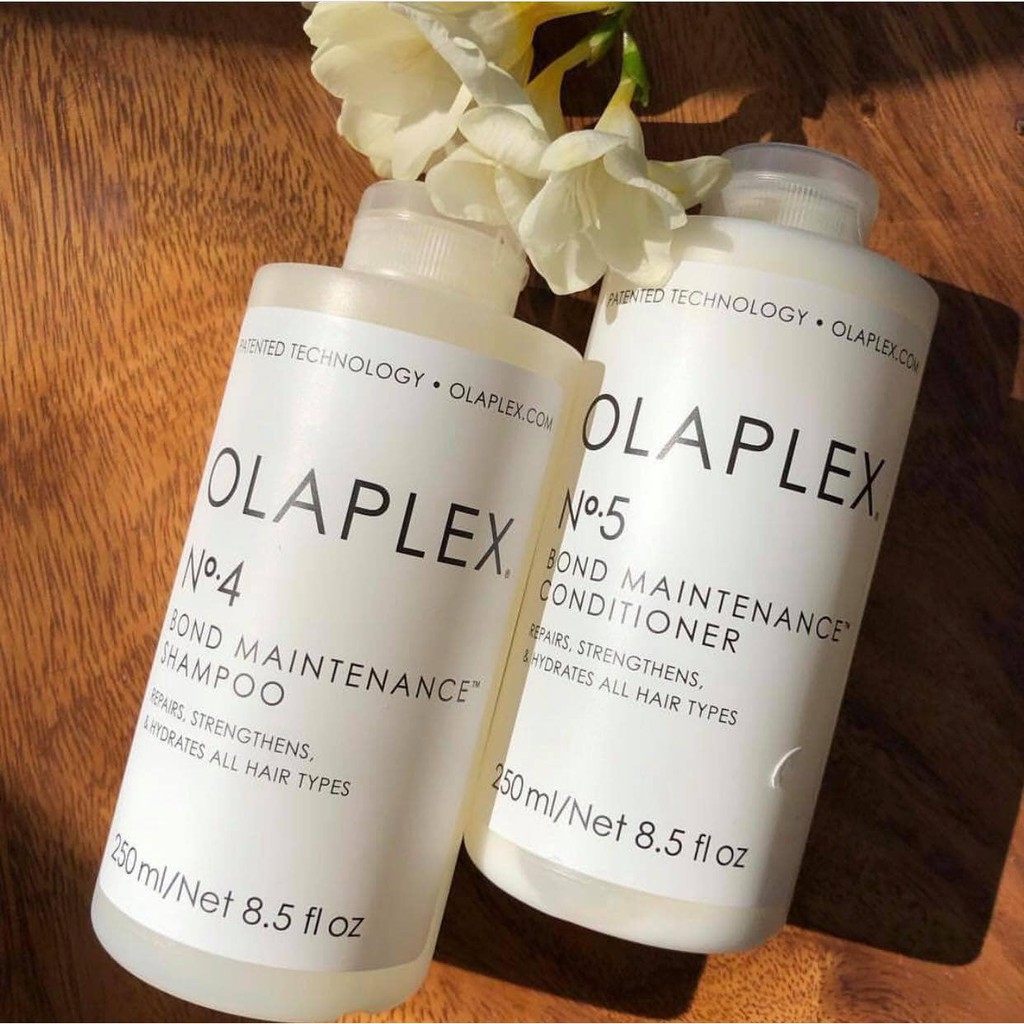 DẦU GỘI XẢ TĂNG CƯỜNG LIÊN KẾT TÓC OLAPLEX 4-5 250ml*2