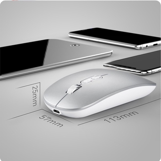 Bluetooth Mouse Super Ultra Mini 5.0 Dual-Mode Ultra-Thin Wireless Charging Mouse