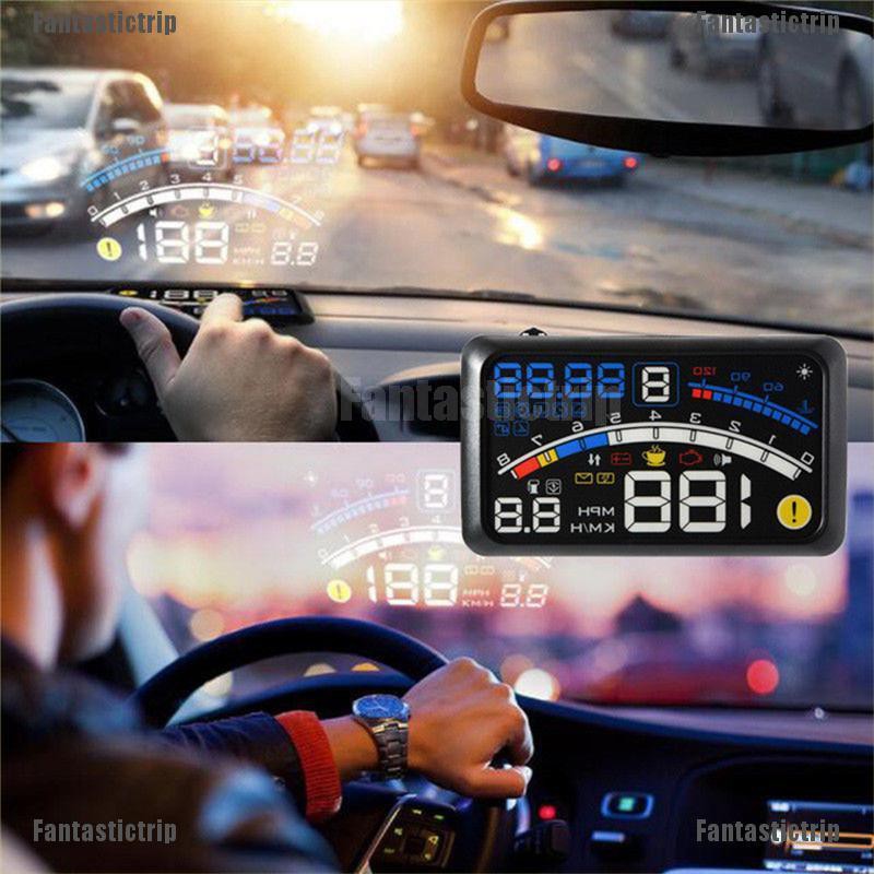Thiết Bị Cảnh Báo Tốc Độ Chất Lượng Cao Odb2 HUD F4