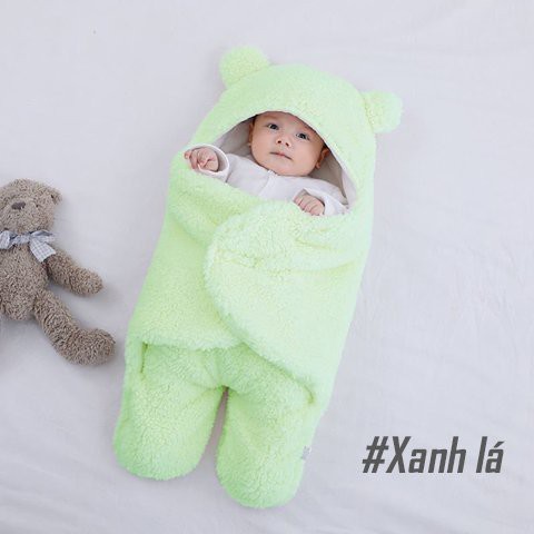 [Mã FAMTXANH giảm 10K đơn 50K] Túi Ngủ Gấu Bông Mềm Mại Mầm Store Cho Bé Trai Và Bé Gái Hàng VNXK