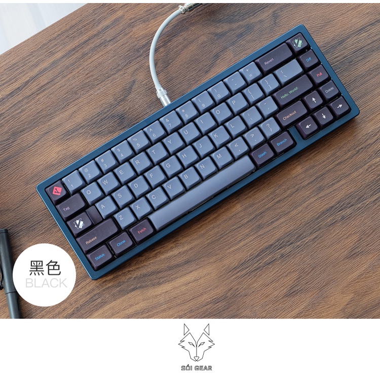 Keycap bàn phím cơ XDA Oblivian - Gồm 2 tông Sáng/Tối