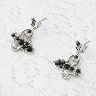 [THANH LÝ] BÔNG TAI SHOP MISS A Butterfly & Clover Dangle Earrings