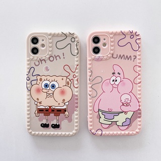 Ốp điện thoại họa tiết SpongeBob cho Samsung A32 4G A12 A02s A20s A30s A02 M02 A52 A20 A30 A70 A70s a72
