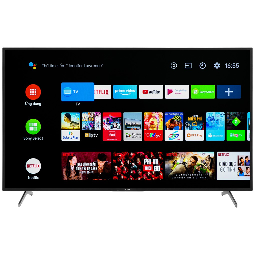 Android Tivi Sony 4K 65 inch KD-65X8000H