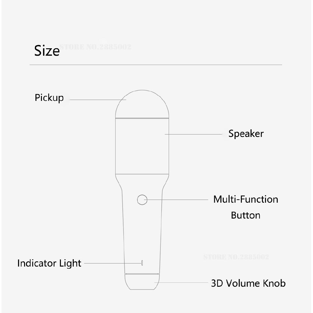 Micro Bluetooth Không Dây Youpin Ymi Chất Lượng Cao