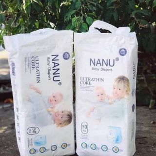 Bỉm quần nanu compo 100 cái đủ zai m l xl xxl