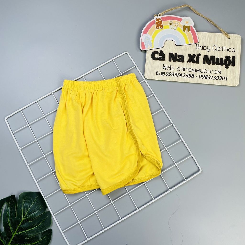 FULLSIZE9-32KG Set 4 Quần Ngắn Thun LạnhFREE SHIPHàng Chuẩn Hoạ Tiết Dể Thương Cho Bé Gái Bé Trai, Đủ