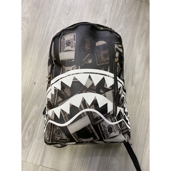 Balo học sinh Bape đi học cao cấp cực thời trang, cặp sách cá mập new 2022 hot trend