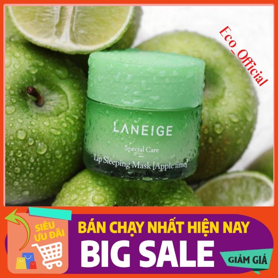 [ Hot Sale! ] Mặt nạ ngủ môi Laneige hộp 8g, Combo 4 hộp ủ môi Laneige 8g