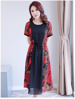 ĐẦM VOAN PHỐI MÀU CAO CẤP (HÀNG NHẬP)