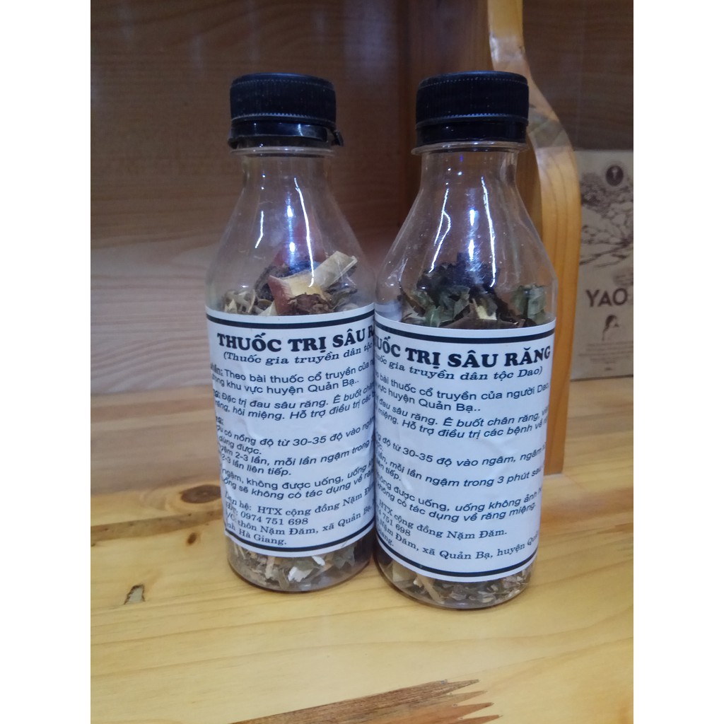 TRỊ ĐAU RĂNG HÀ GIANG - THUỐC GIA TRUYỀN DÂN TỘC DAO 300ML