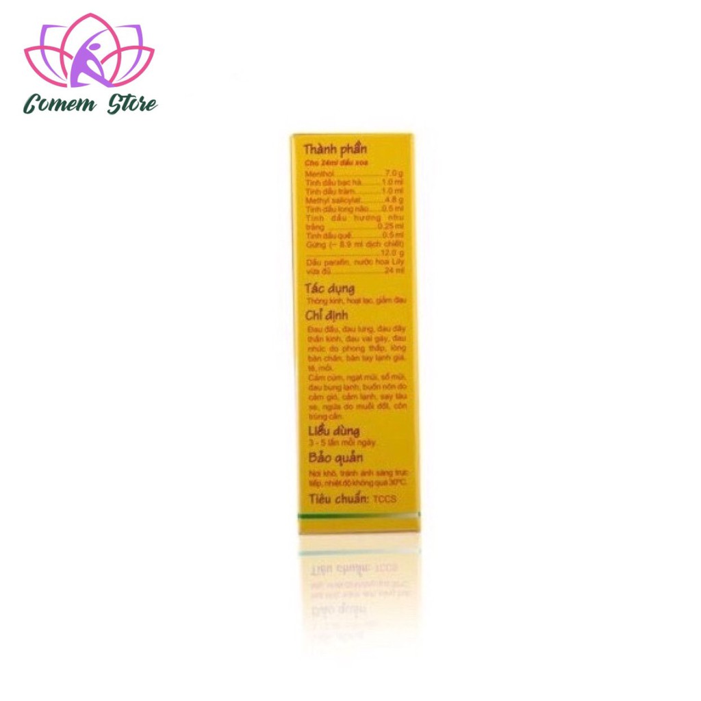 Dầu Gừng Thái Dương 6ml