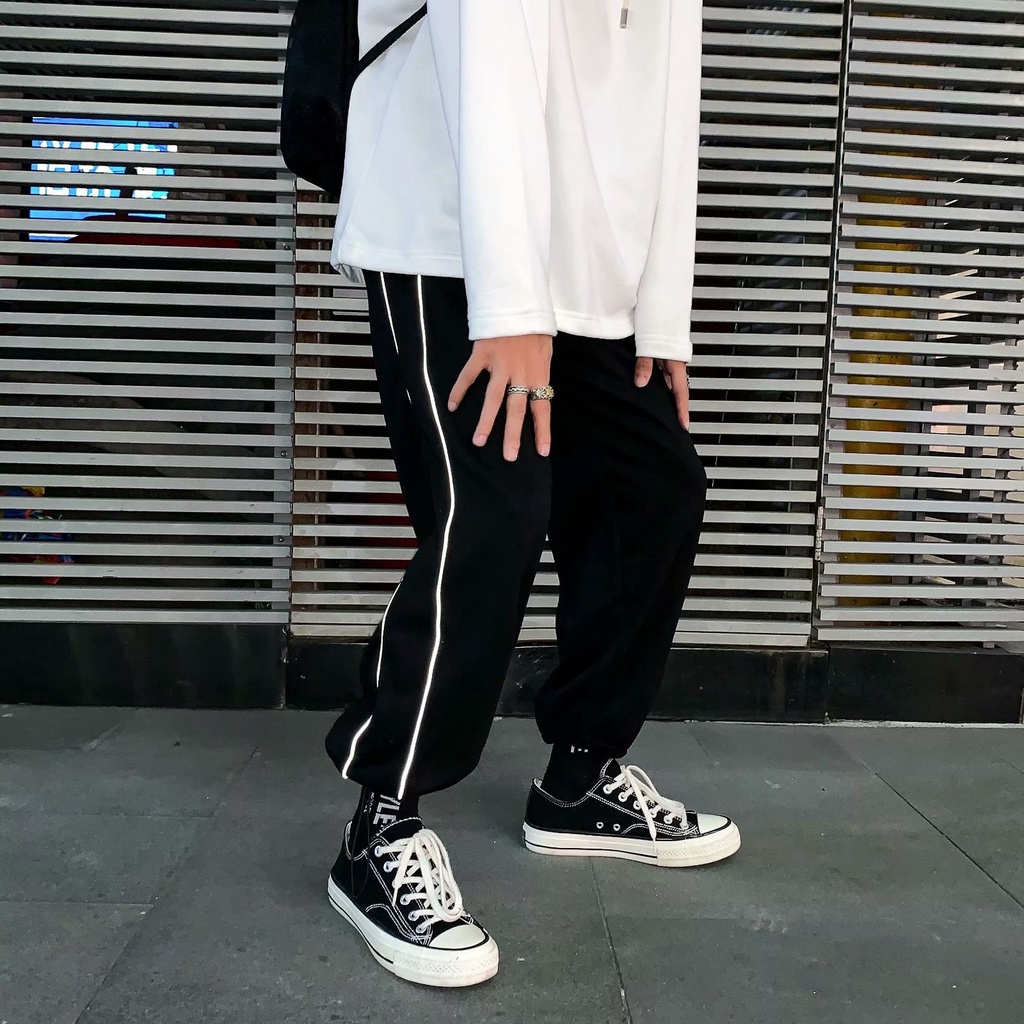 Men's trousers M-2XL personality and versatile wide leg pants