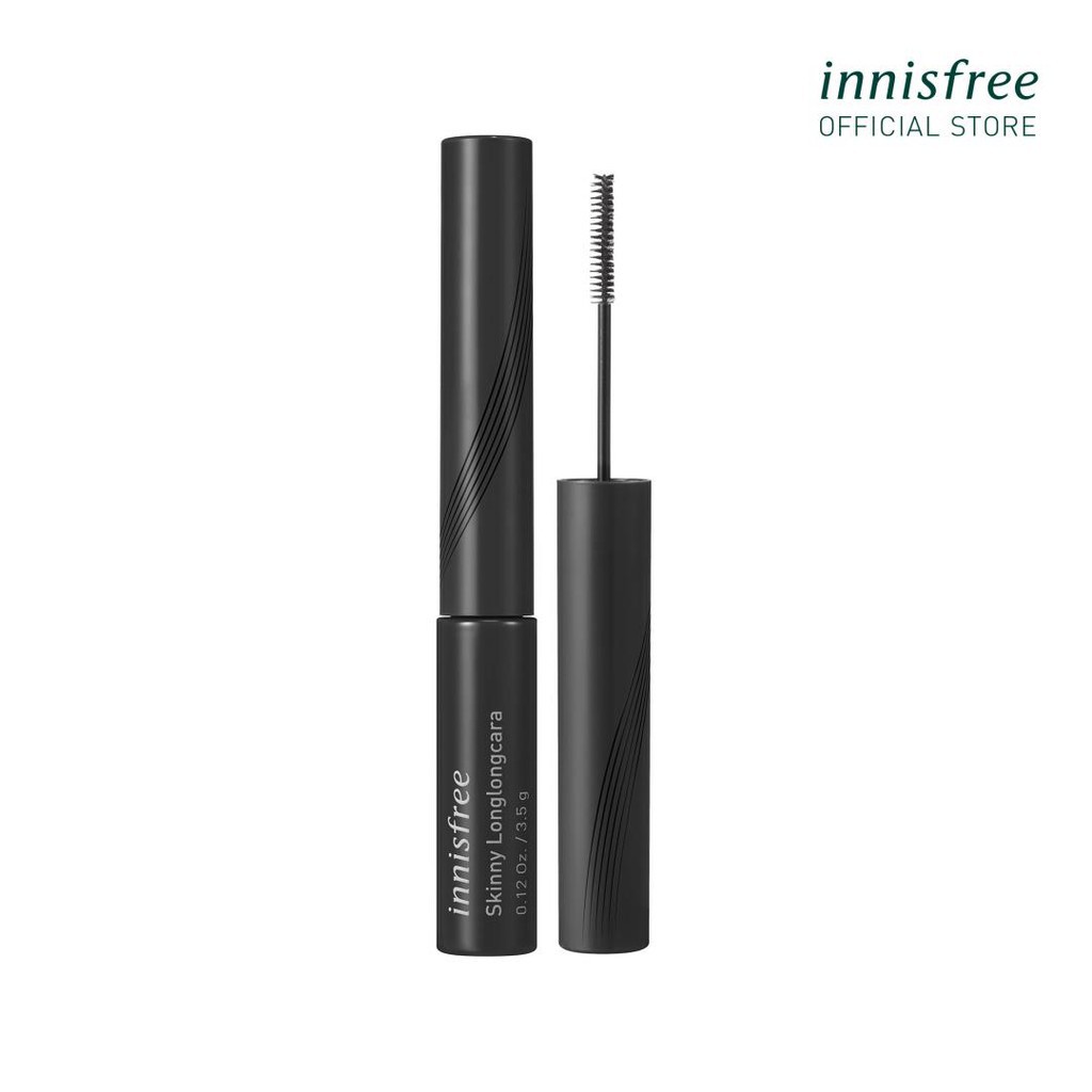 Mascara siêu dài mi với đầu chuốt siêu mảnh Innisfree Skinny Longlongcara