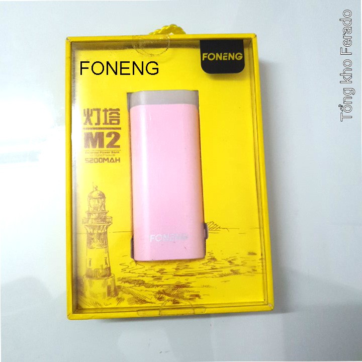 Pin sạc điện thoại dự phòng M2 5200mAh hàng chính hãng