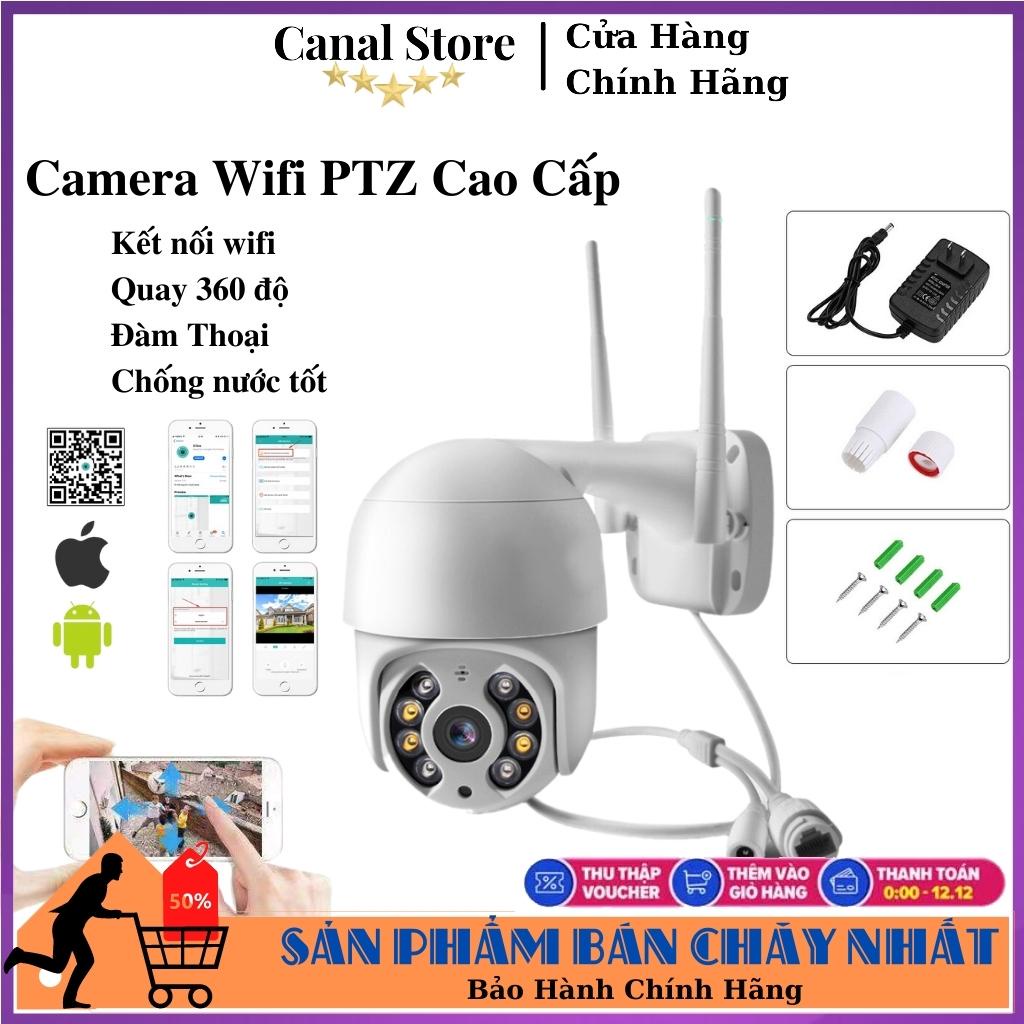 Camera IP Wifi PTZ YCC365 PLUS Đủ Màu Nhìn Đêm H.265 FHD 5MP, Zoom 4X AI Phát Hiện Con Người