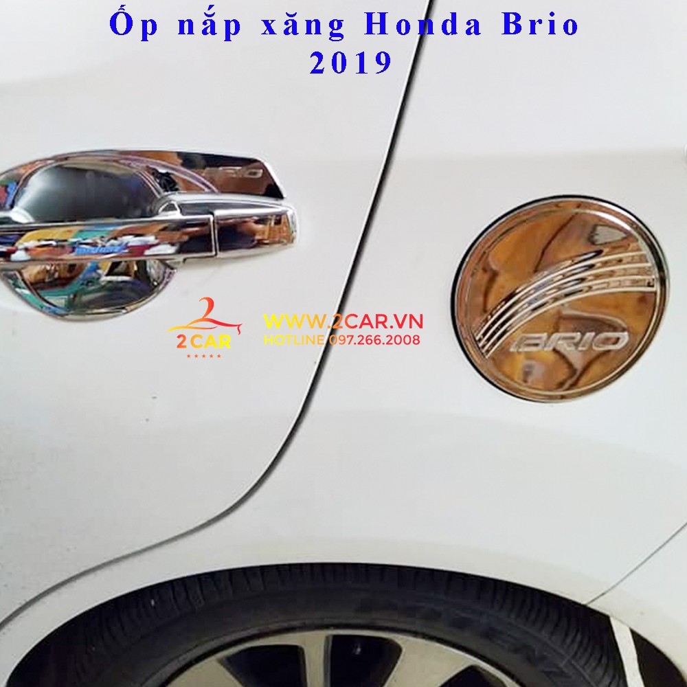 Ốp nắp bình xăng Honda Brio 2018-2020