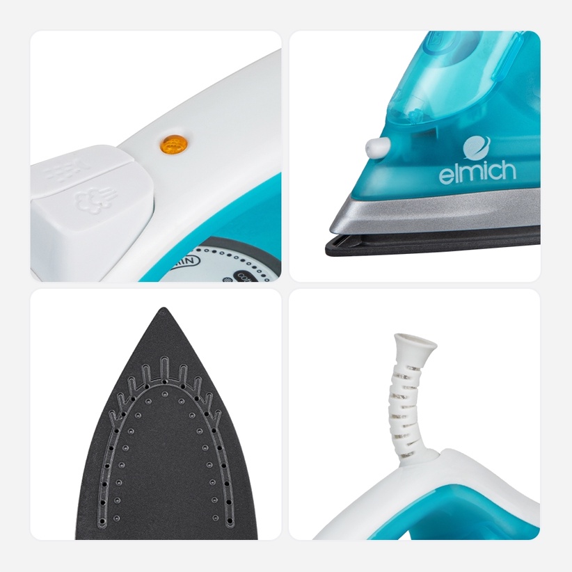 Bàn ủi hơi nước 1200W Elmich SIE-3436 - Hàng chính hãng - Bảo hành 24 tháng