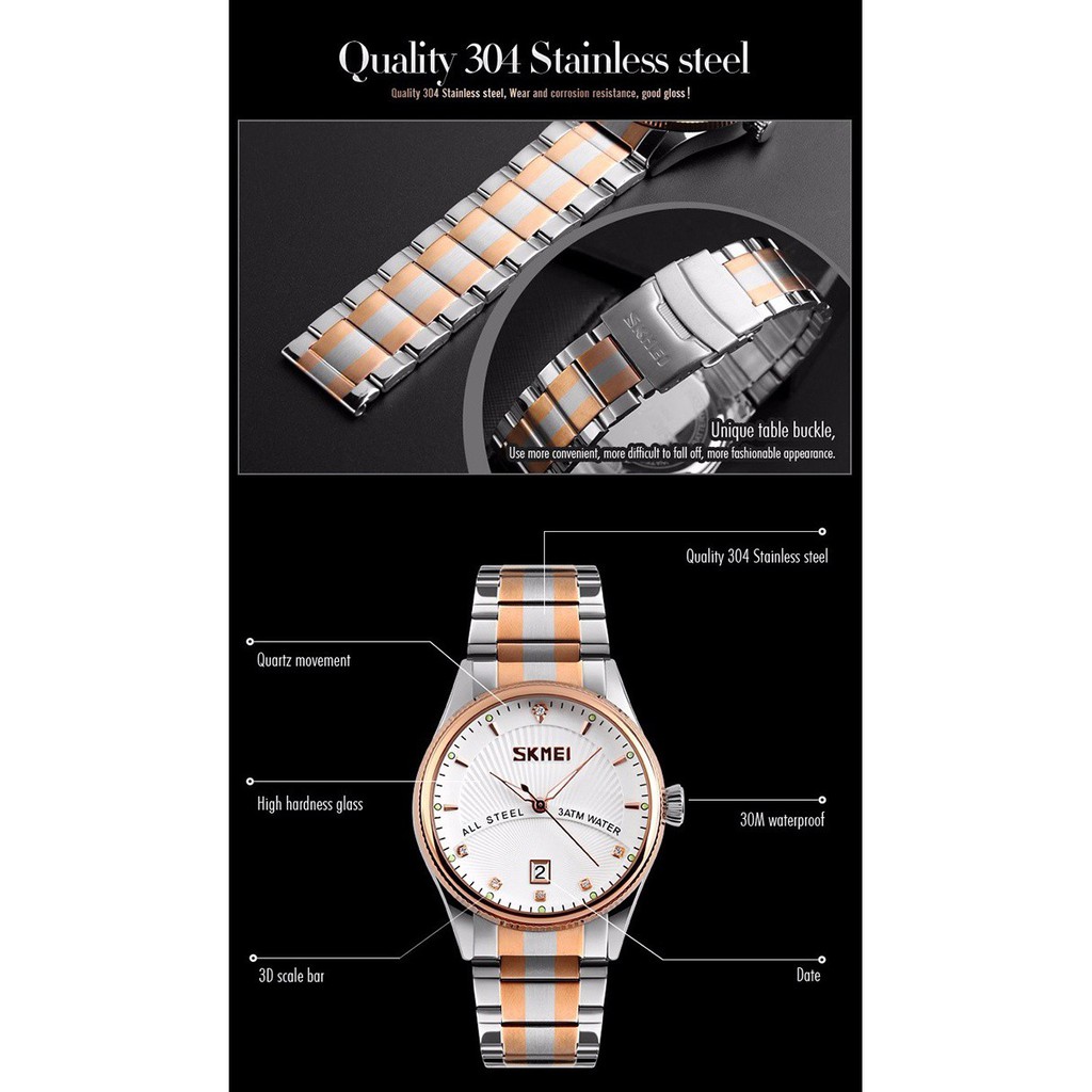 Đồng hồ nam cao cấp SKMEI 9123