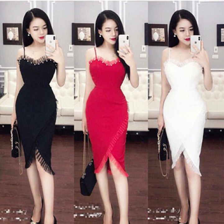 Đầm body đính ngọc