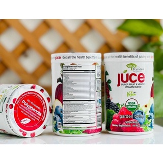 Bột nước ép trái cây tổng hợp juce terra kai organic super fruit & veggie vitamin blend