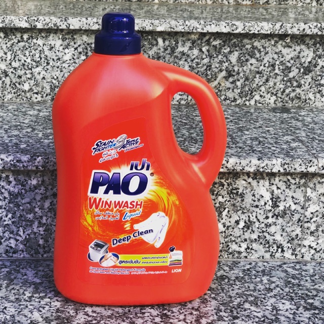 Nước giặt, xả 2 trong 1 PAO Thái Lan 3000ml