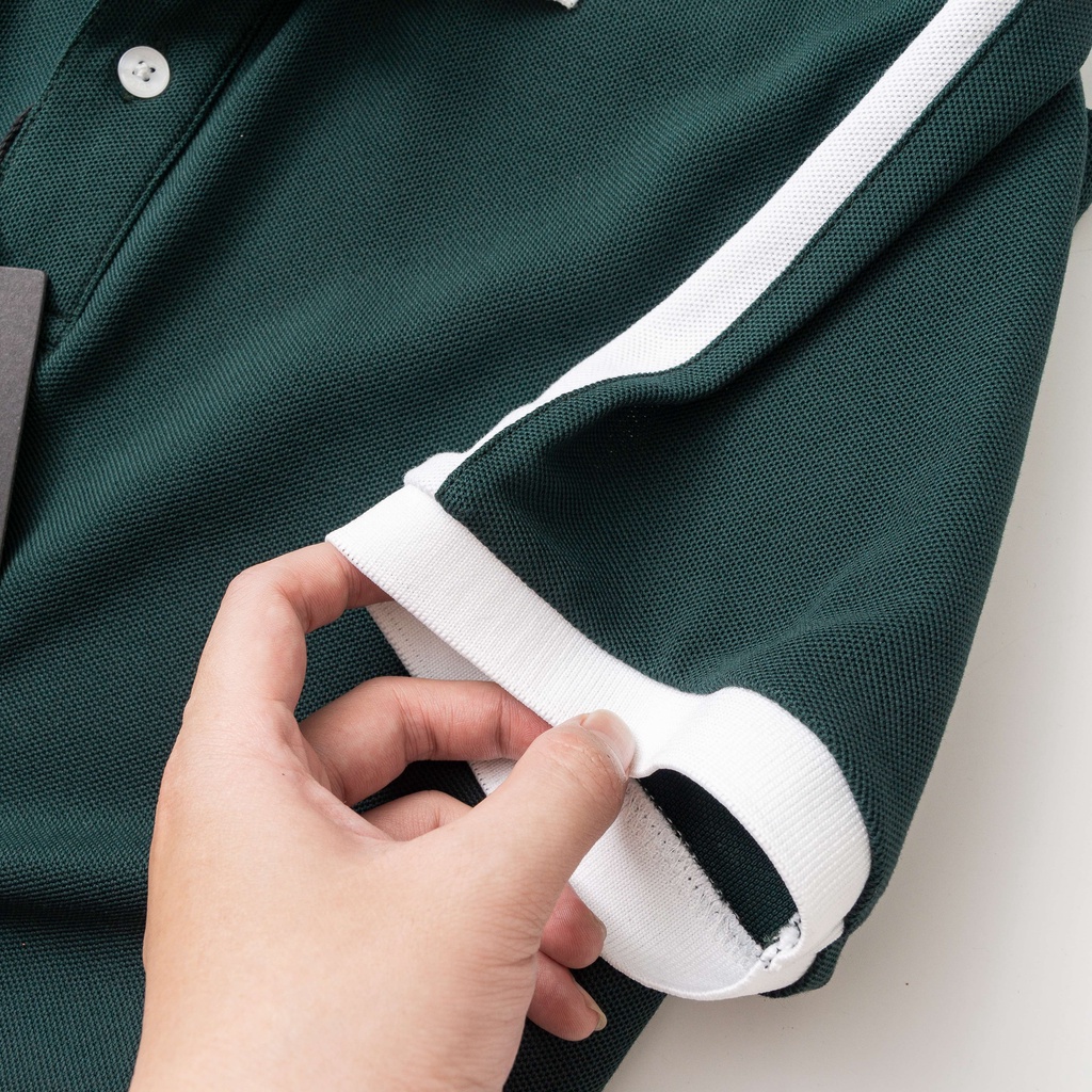 Áo Polo nam IVUS vải cá sấu cotton xuất xịn, trẻ trung, thanh lịch, chuẩn form - HUSSIO