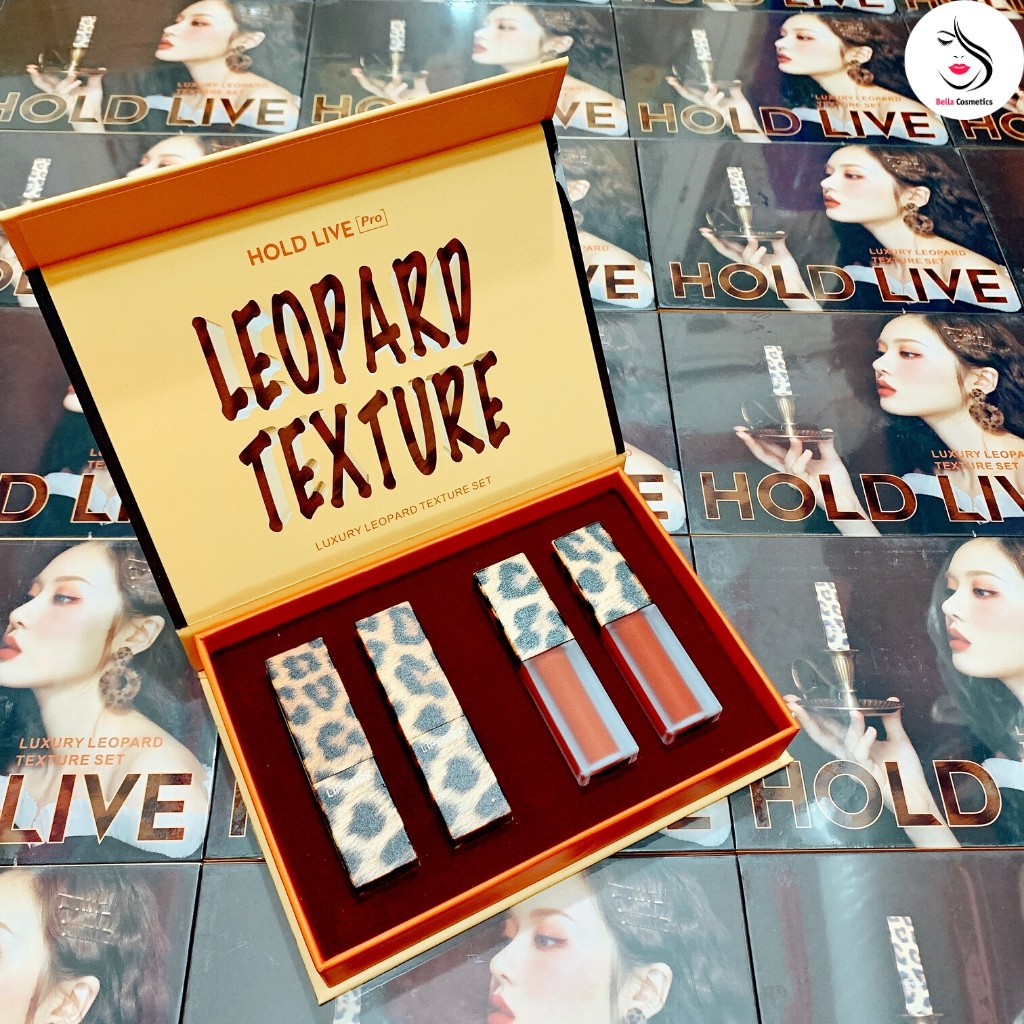 Set Son HOLD LIVE Leopard Texture | BigBuy360 - bigbuy360.vn