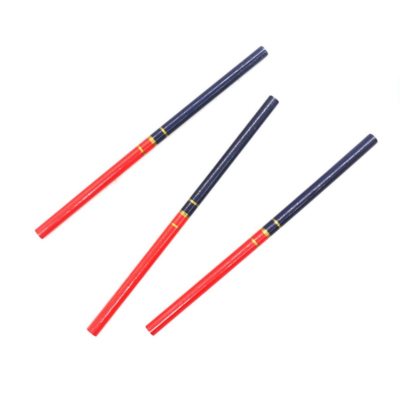 Set 10 Bút Chì Đánh Dấu Màu Xanh Dương / Đỏ Chuyên Dụng Cho Thợ Mộc