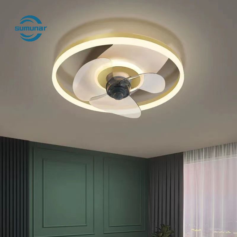 Quạt trần cao cấp tắt tiếng điều chỉnh ba tốc độ, có thể hẹn giờ, có điều khiển từ xa tiện lợi Bảo hành 12 tháng