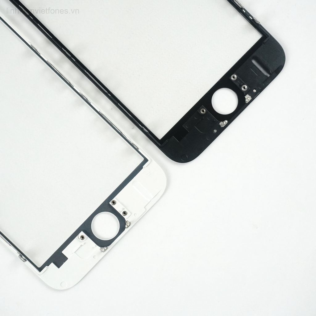 Mặt kính Liền Ron iPhone 6 (Trắng/ Đen)