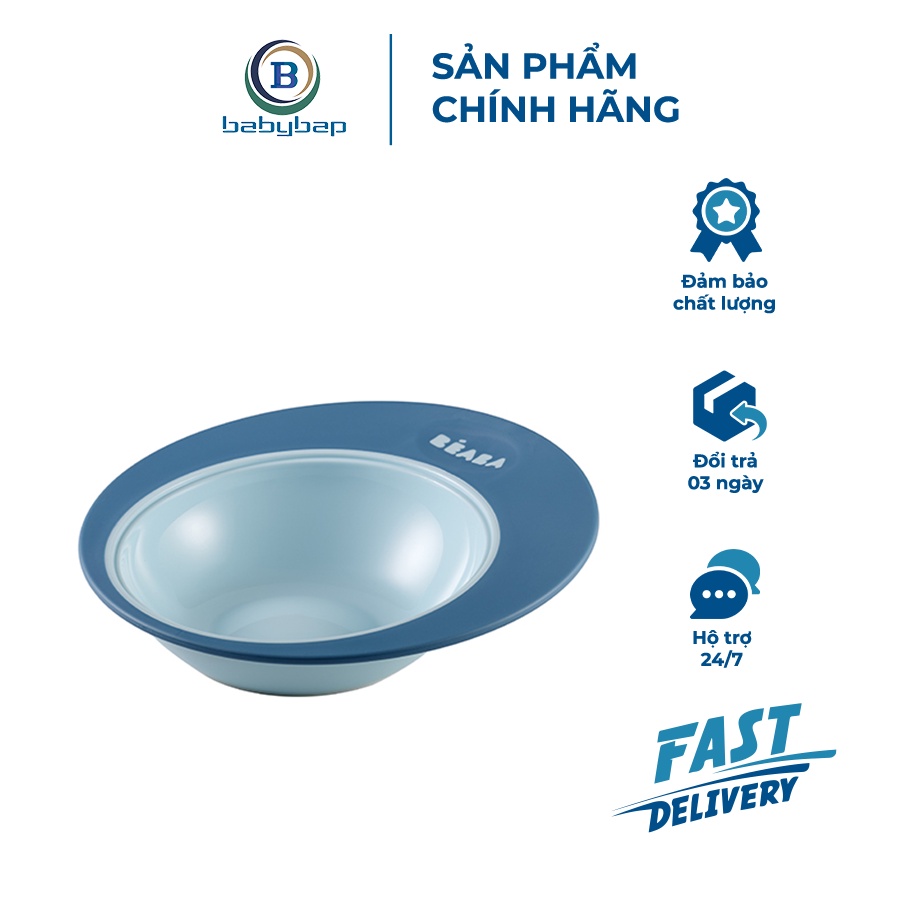 Bát Ăn Chống Trượt Béaba Hồng Gold Sử Dụng An Toàn Trong Máy Rửa Bát