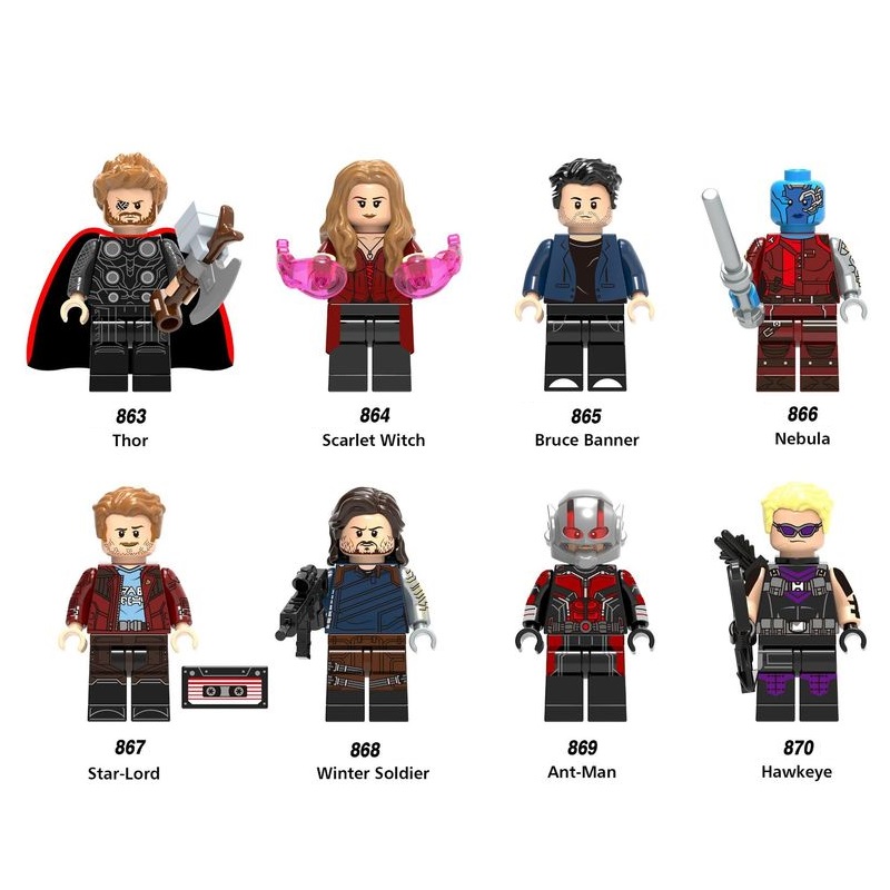 Đồ Chơi Lắp Ráp Siêu Anh Hùng Avengers X0192
