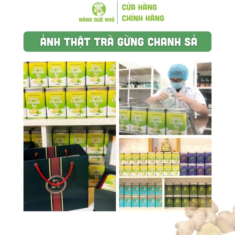 Trà Gừng Chanh Sả Tăng Sức Đề Kháng Hygie and Panacee 250gr