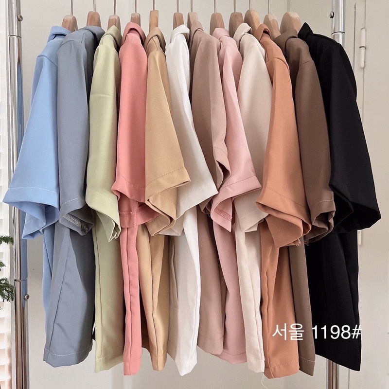 Áo vest cộc tay 2 túi