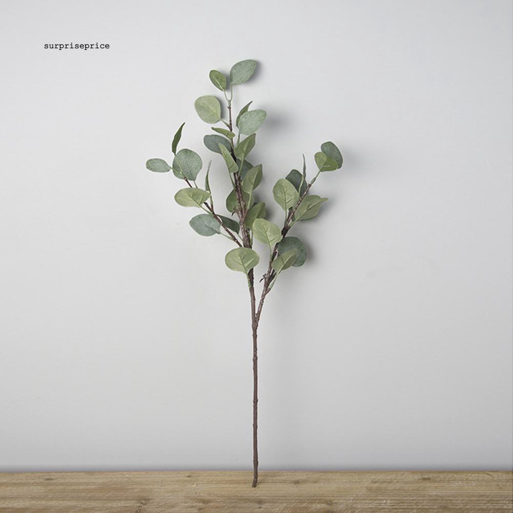 Cành bạch đàn nhân tạo bằng vải và nhựa độc đáo dùng trang trí