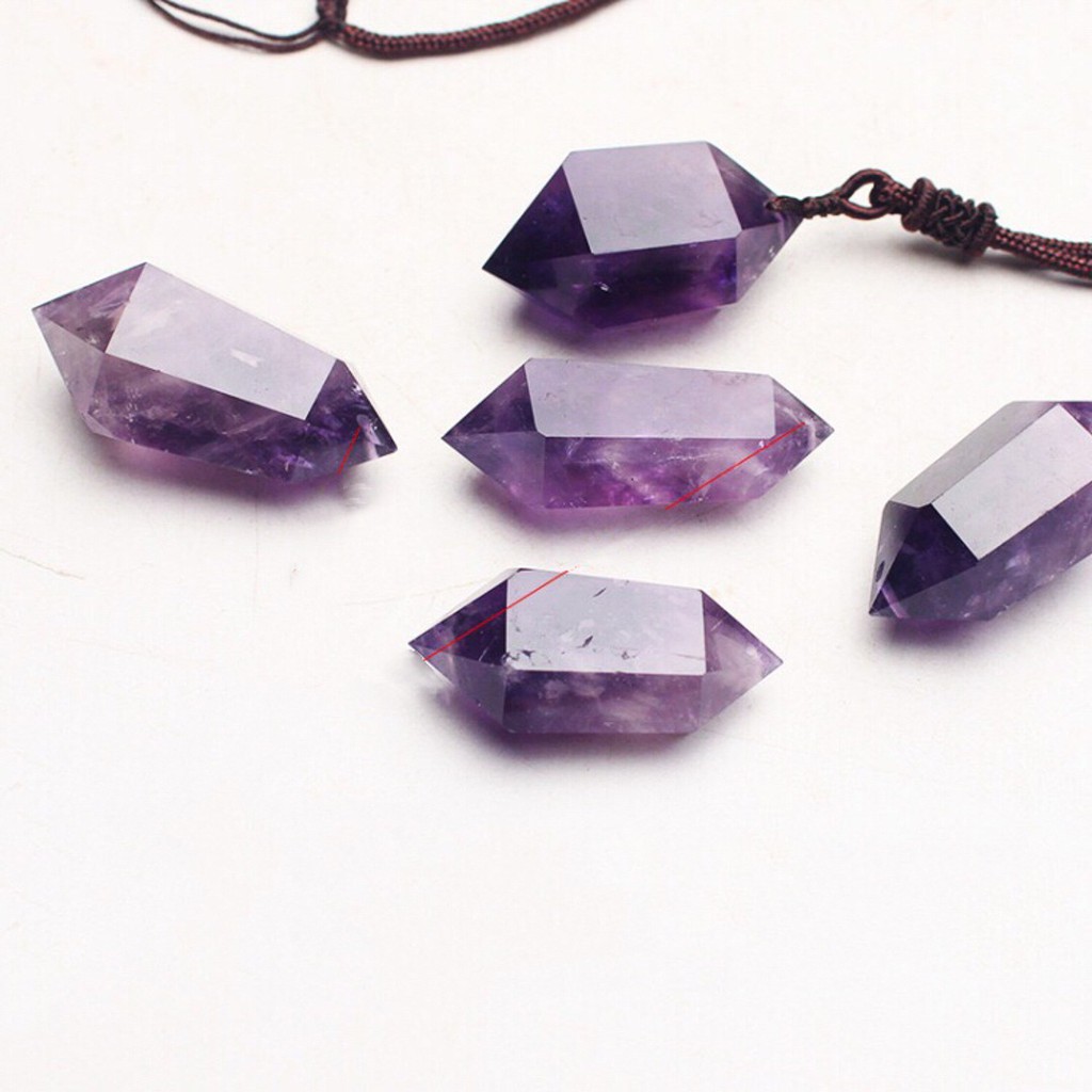 Vòng cổ Amethyst thạch anh tím phong cách cổ điển sành điệu Chammart