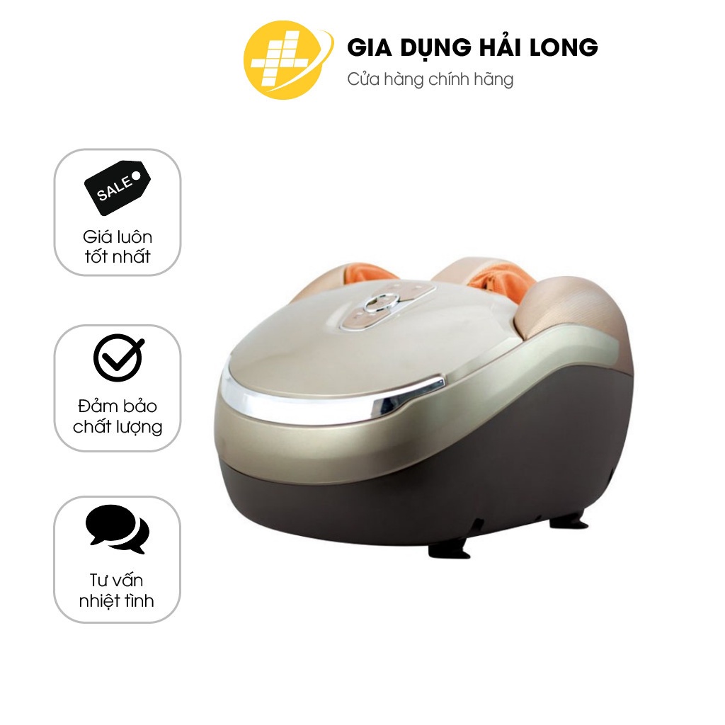 Máy massage chân Hasuta HMF-300 thiết kế sang trọng có lớp vỏ ngoài phủ lớp sơn tĩnh điện