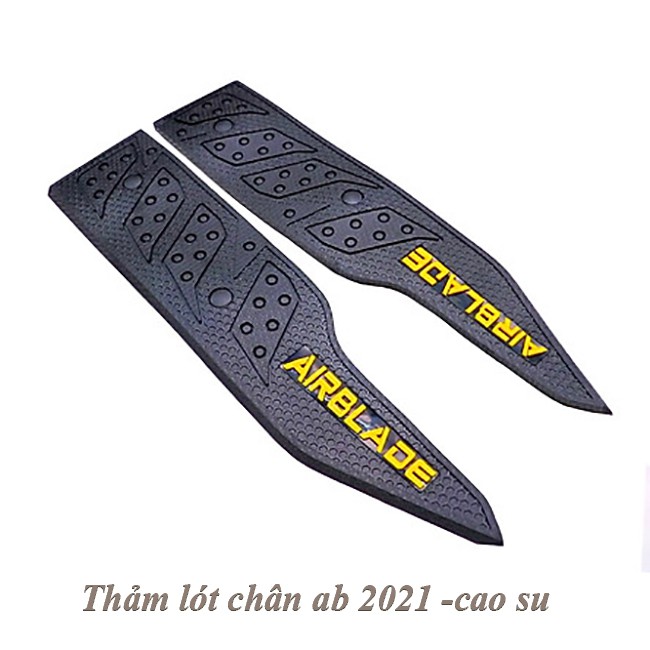 THẢM CHÂN XE MÁY AB2020 2021 - CAO SU MÀU