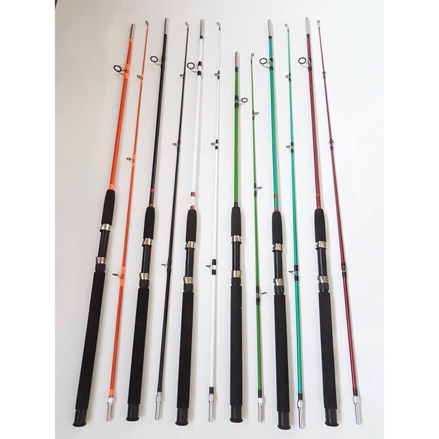 Combo bộ cần câu shimano 2 khúc đặc, máy câu yolo LC 6000