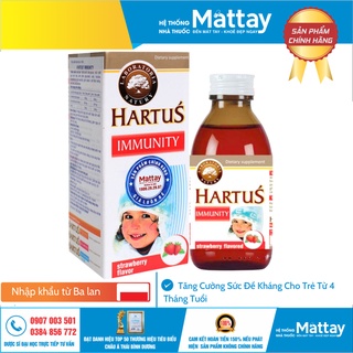 Hartus Immunity - Tăng Cường Sức Đề Kháng Cho Trẻ Từ 4 Tháng Tuổi.